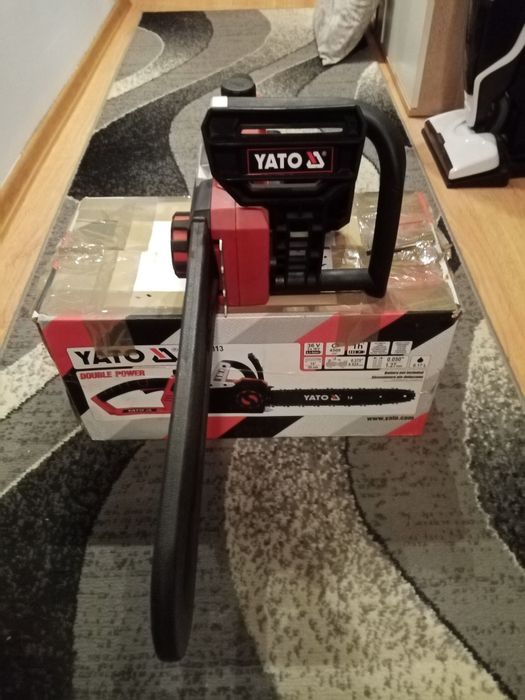 Piła łańcuchowa Yato elektryczna akumulatorowa praktycznie jak nowa