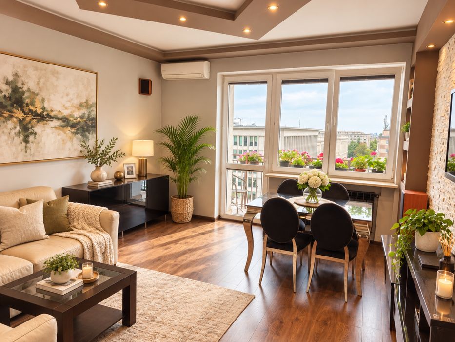 Marszałkowska 85 | 60 m² | Klimatyzacja | Balkon | Centrum
