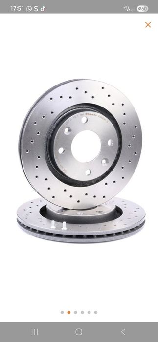 Discos dianteiros  e pastilhas xtra da brembo para peugeot  208