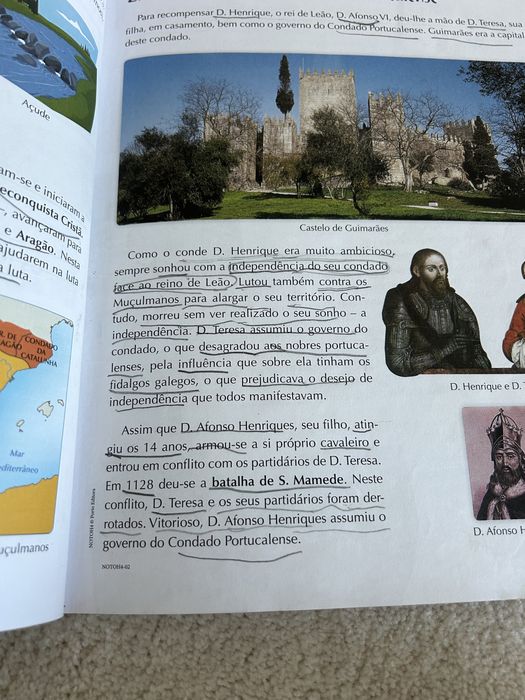 A historia no estudo do meio 4.ano