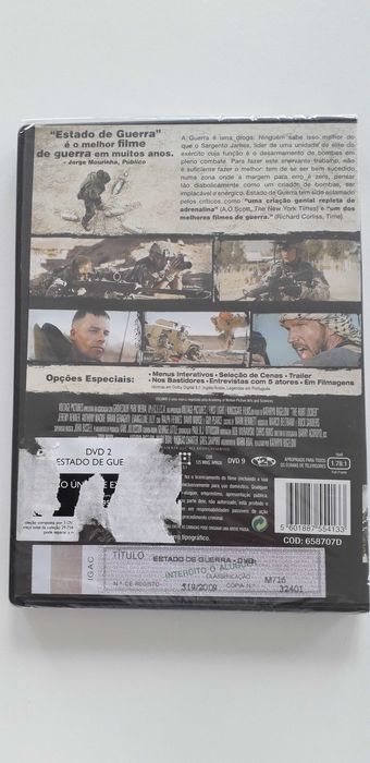 4 DVD' ainda selados. 2€ cada. Ideal para ver nas férias!