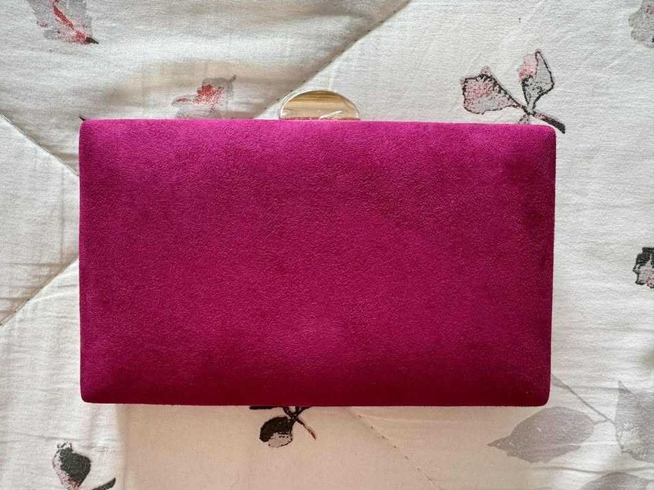 Clutch Rosa Pele de Pêssego