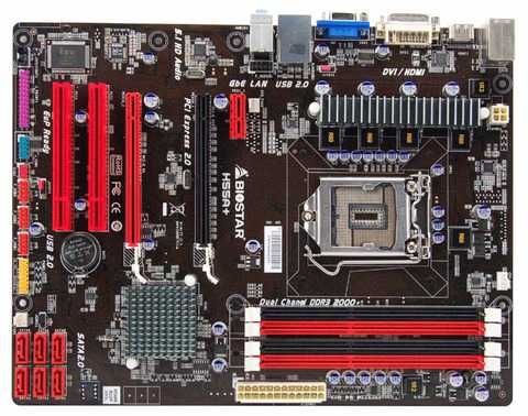 Материнська плата Biostar h55a+ сокет 1156