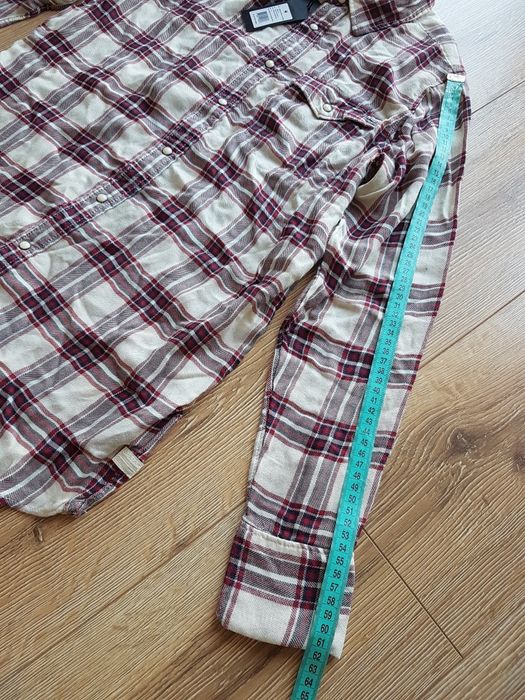 S 36 G-star Raw tacoma Long check shirt koszula damska w kratę boyfrie