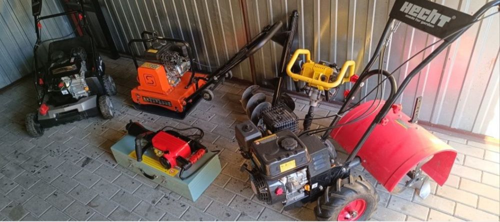 Glebogryzarka wiertnica zageszczarka rębak młot wiertnica