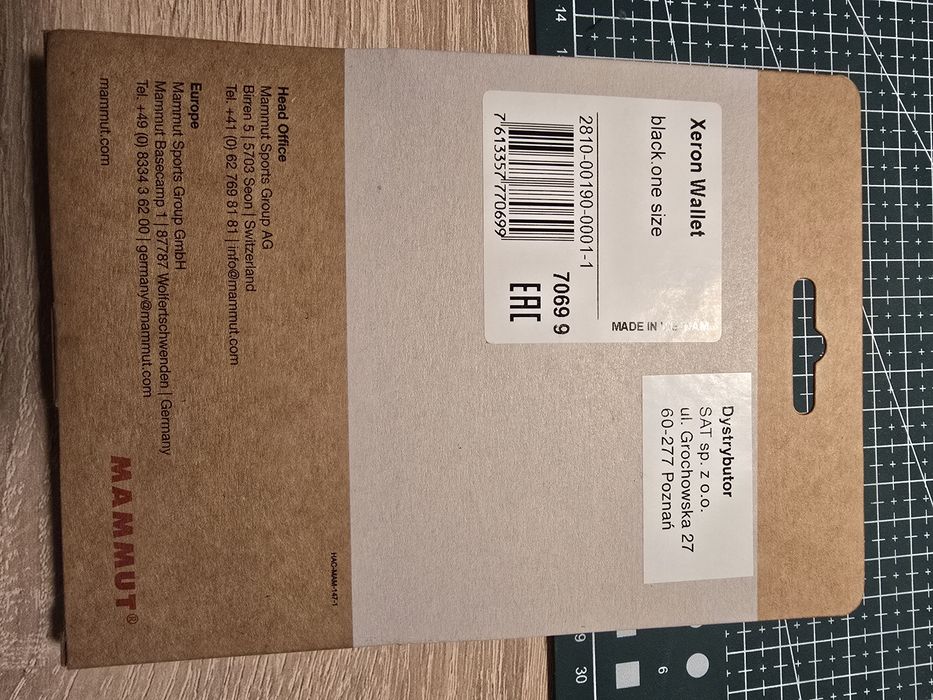 Nowy portfel MAMMUT Xeron