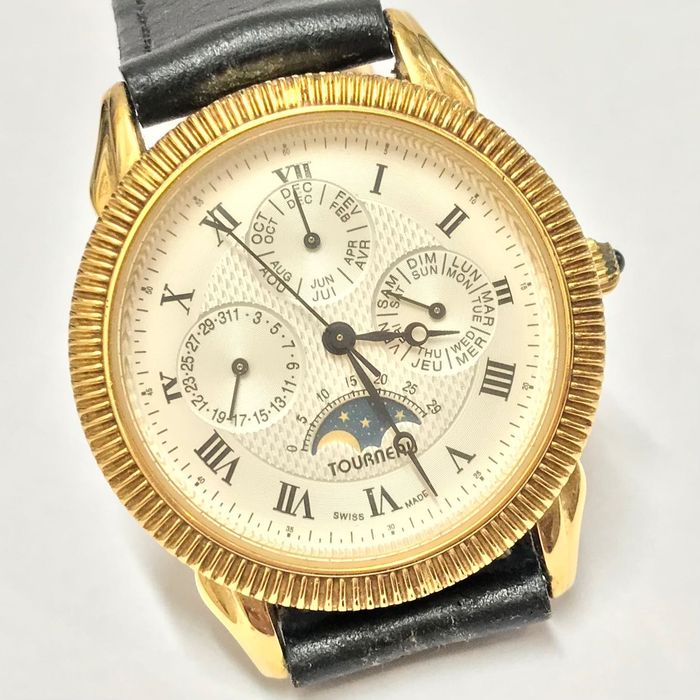 Tourneau TimeMachine Moonphase Triple Calendar zegarek męski ref. 865022