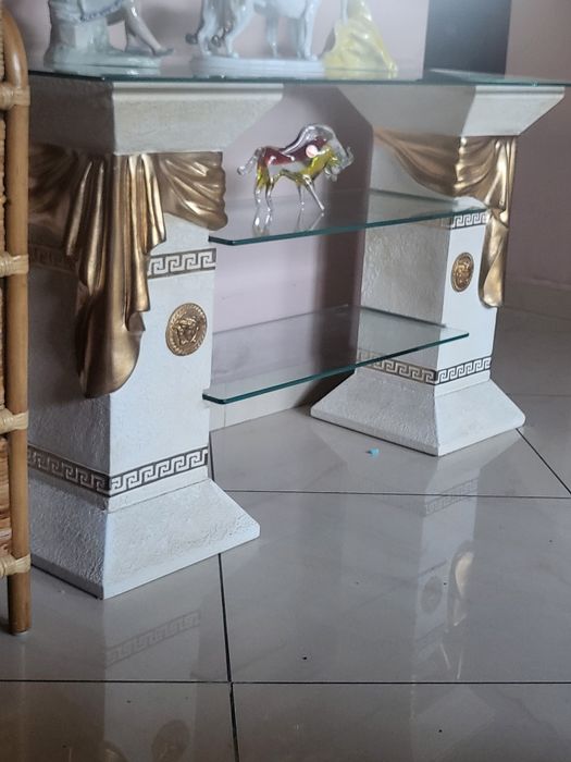 Półka z lustrem styl Versace