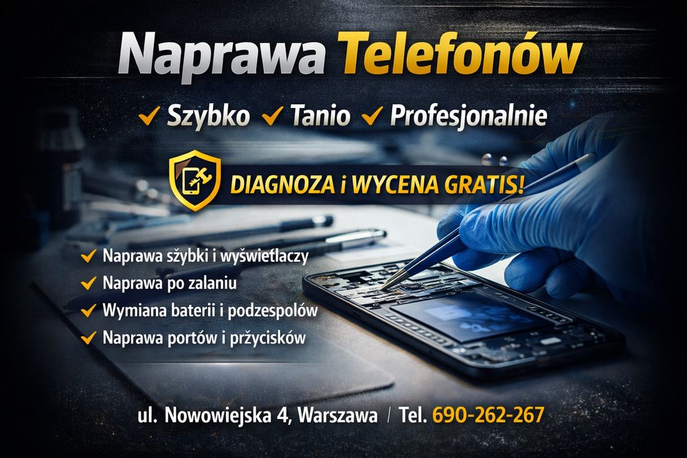 Serwis telefonów GSM Samsung oppo Xiaomi iPhone Vivo realne motorola