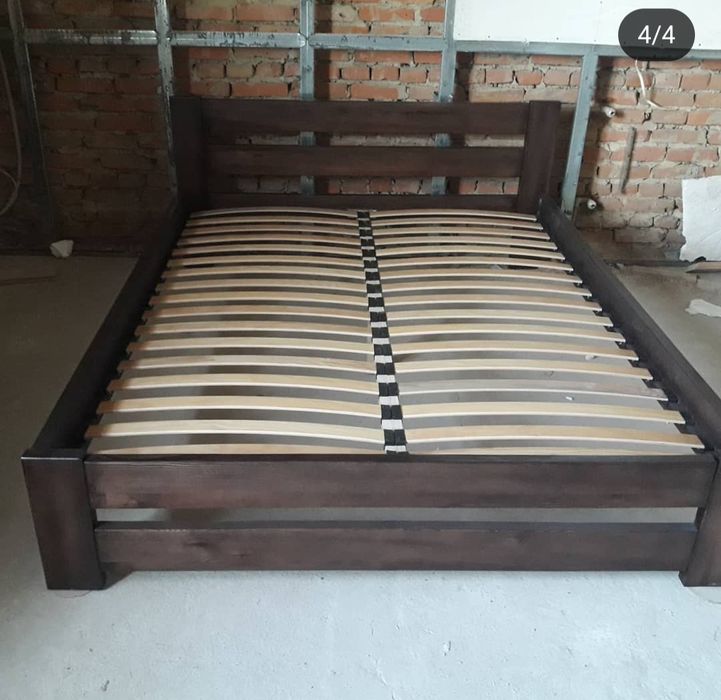 Дерев'яне ліжко, деревянная кровать, мебель в спальню,мебель под заказ