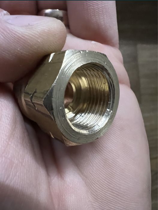 Перехідник на польські назові балони 3.8/1.2