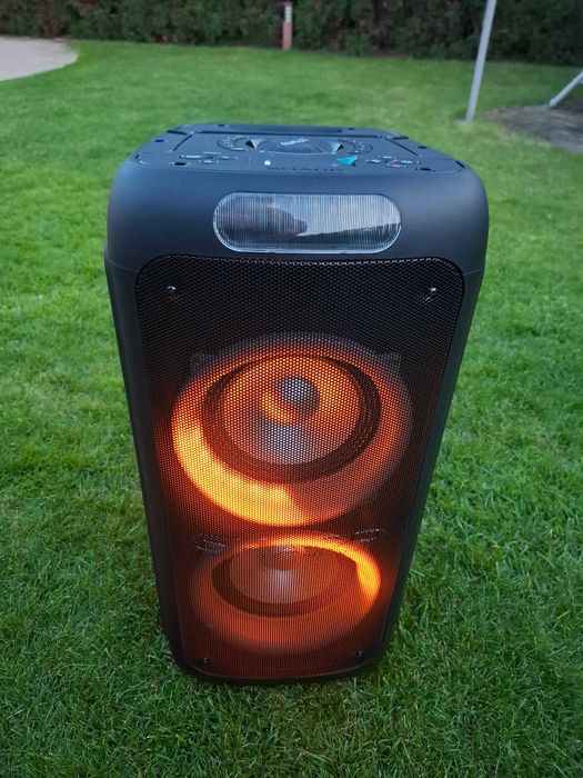 Głośnik Power Audio Sharp PS-949 66W Bluetooth Mikrofon Karaoke Czarny