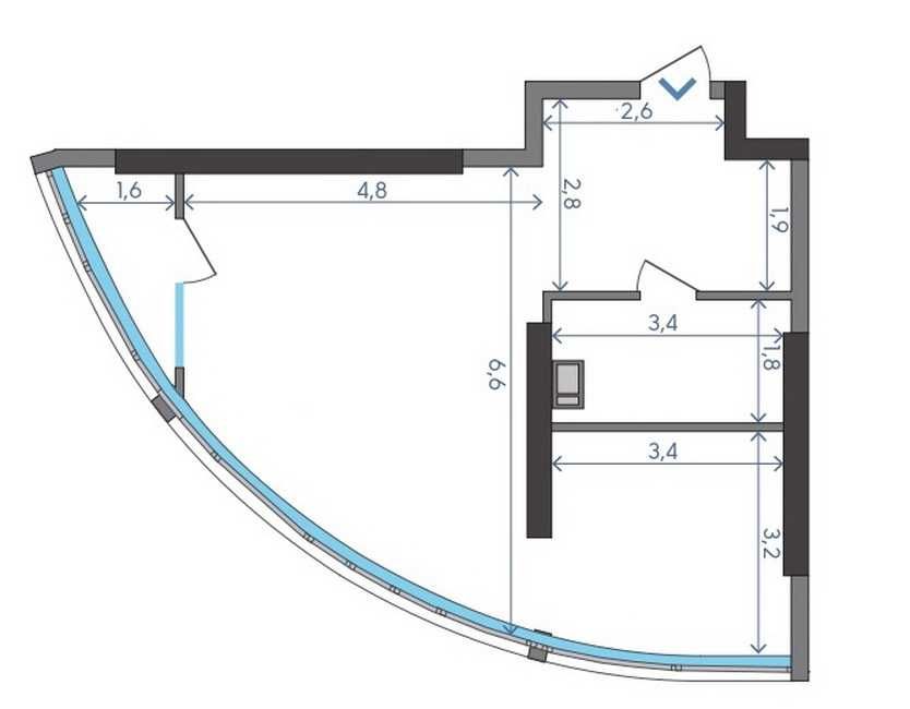 Продаж (перепоступка) 1 кімн. квартири в ЖК Oasis, Подільський р-н