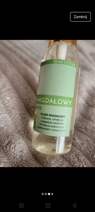 Olejek arganowo migdałowy z trawą cytrynową 50ml