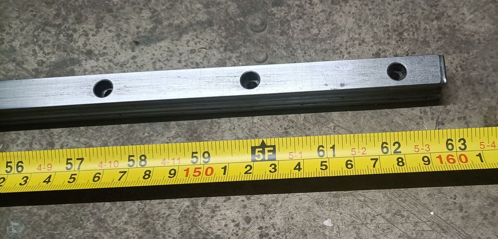 Prowadnica liniowa Rexroth 15 1600 mm + 2 wozki
