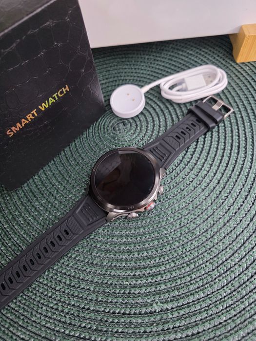 Smartwatch Męski HK19 5G na karte sim, yt, wh, sklep play