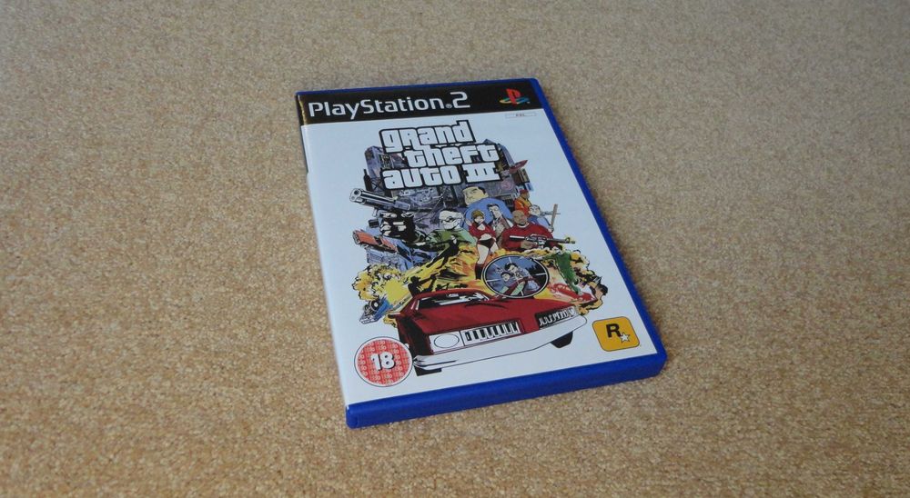 *NOVO!* Jogo GTA3 PS2 Grand Theft Auto III para Playstation2 GTAIII