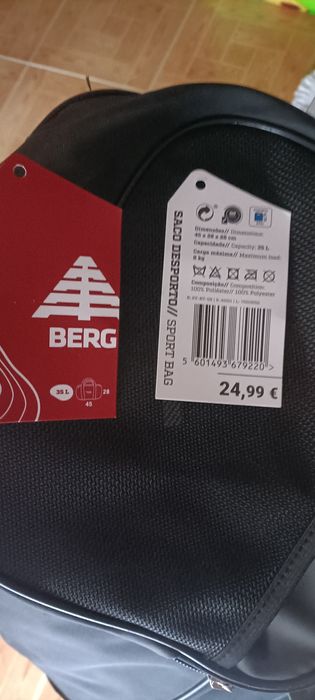 Saco de desporto marca Berg