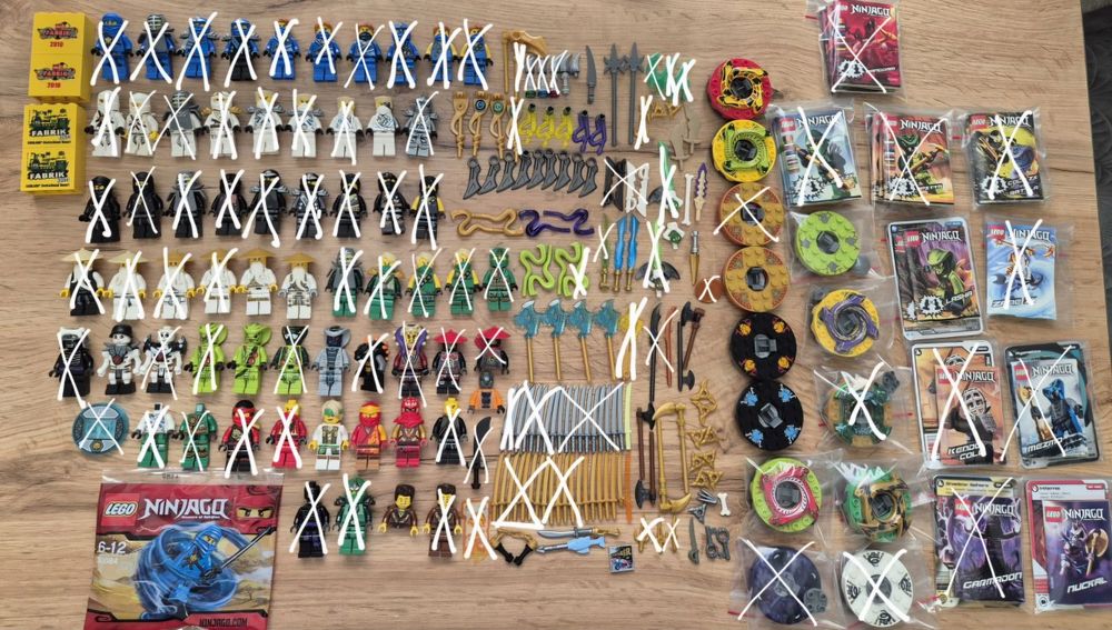 Продам фігурки набори лего ніндзяго Опис!