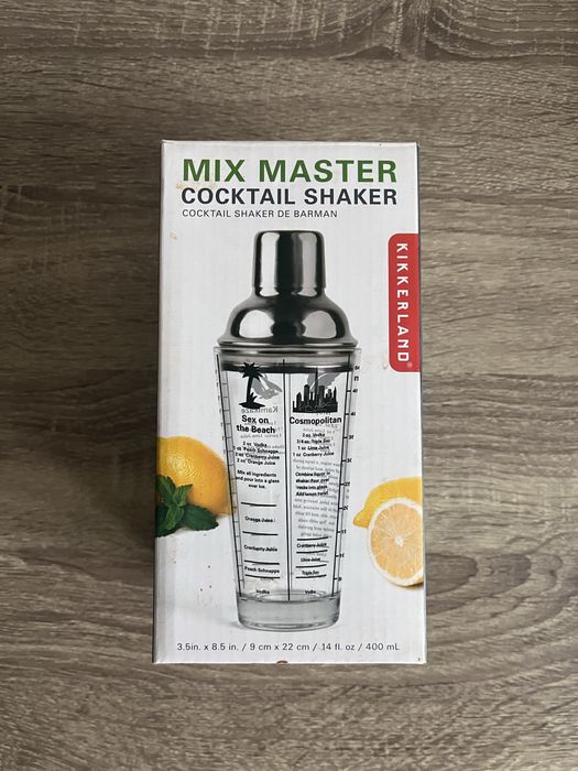 Шейкер для коктейлів 400 мл