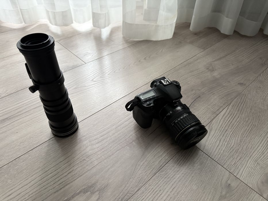 Canon Eos 60D + обєктив 28-135 mm + обєктив 420-800mm