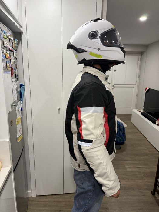 Casaco Motard blusão mota moto biker 4 estações impermeável ideal pra verão também.