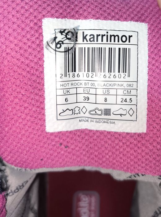 Ботинки KARRIMOR HOT ROCK, Waterproof,туризм, трекинг,поход. 25см,39р.