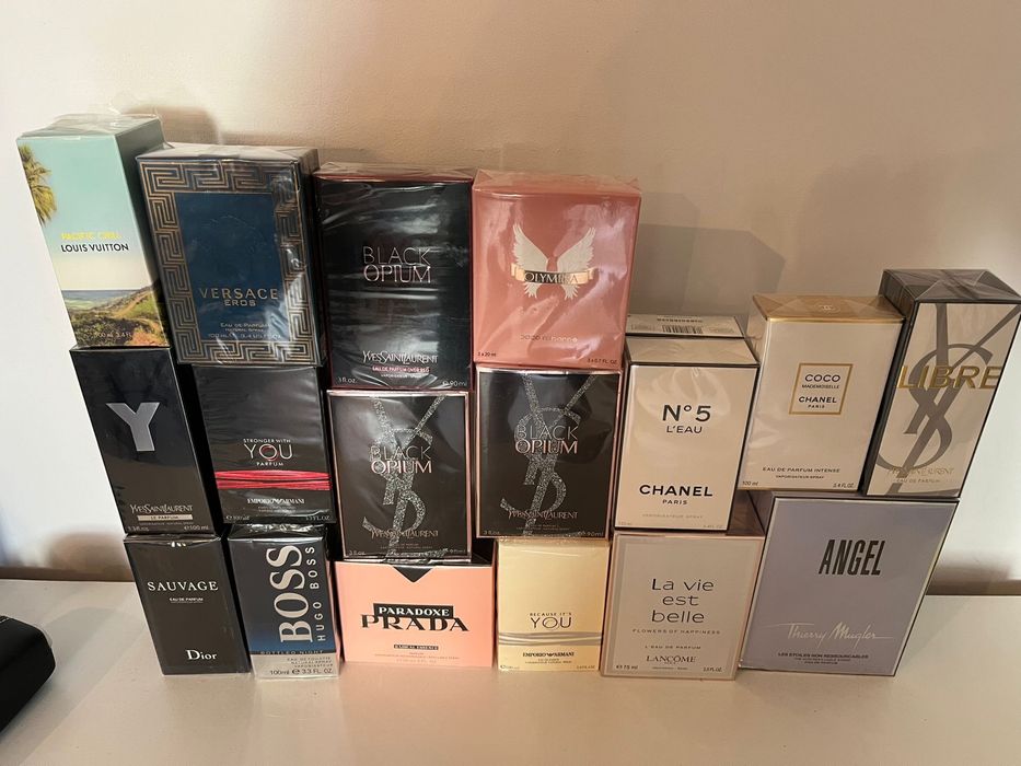 Damskie meskie perfumy rozne