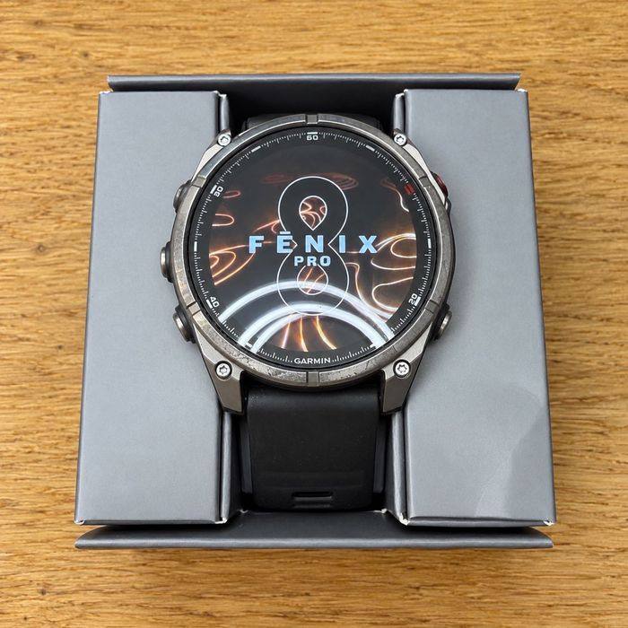 Garmin Fenix 8 Pro 47 mm AMOLED Sapphire Titanium