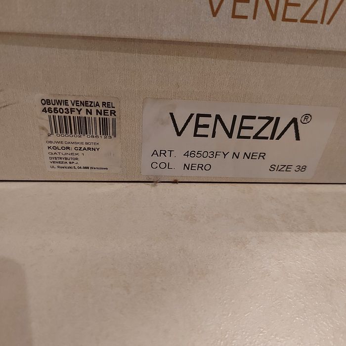 Sztyblety damskie Venezia