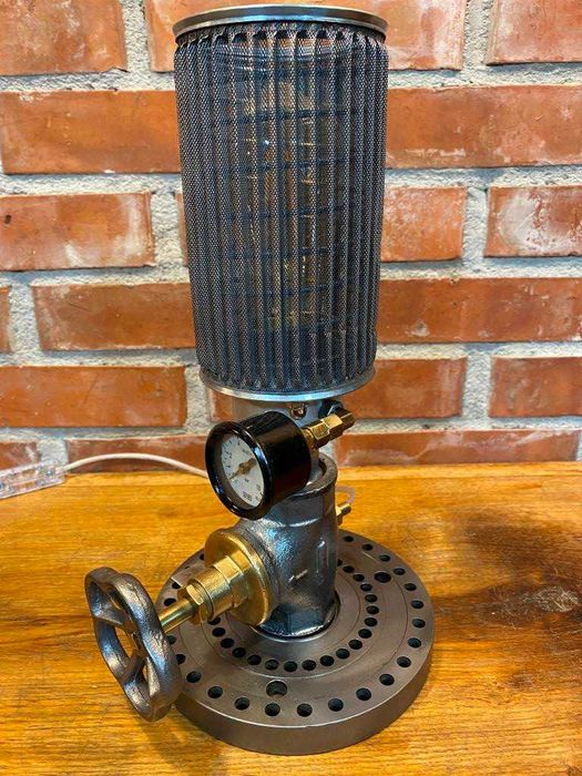 Lampa gabinetowa, industrialna, antyk