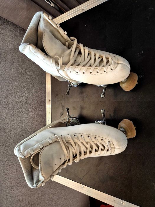 Patins usados, EDEA Classica, tamanho 250 S e base 140