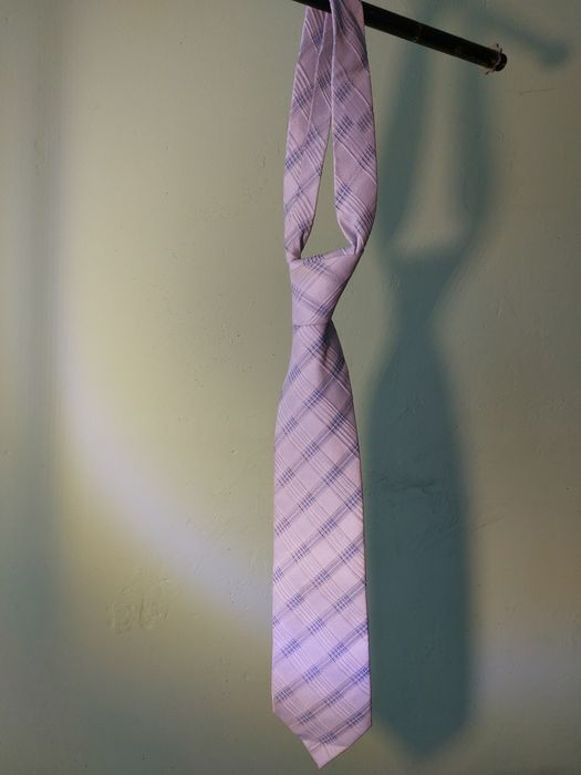 Краватка Romendik у відтінках блакитного з об'ємною текстурою