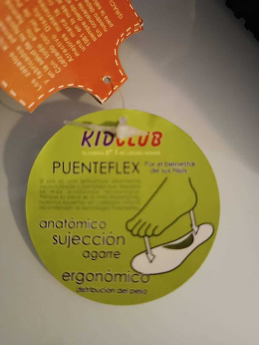 Botas Kid Club em pele, n.º 21 - NOVAS (oferta do envio)