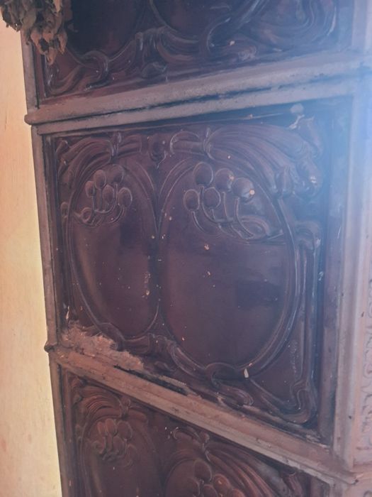 Piękny piec kaflowy