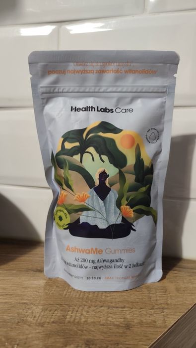 Ashwaganda Healthylabs żelki 60 sztuk