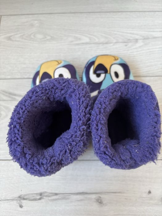 Miękkie wciągane kapcie za kostkę Bluey r. 27/28