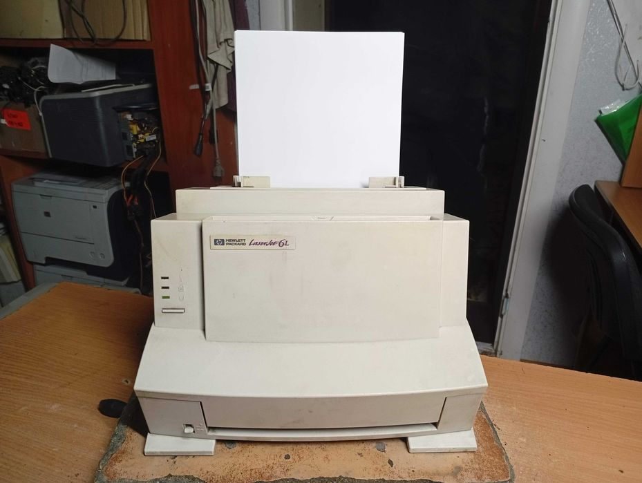 Лазерний принтер HP LaserJet 6L, заправлений 100%