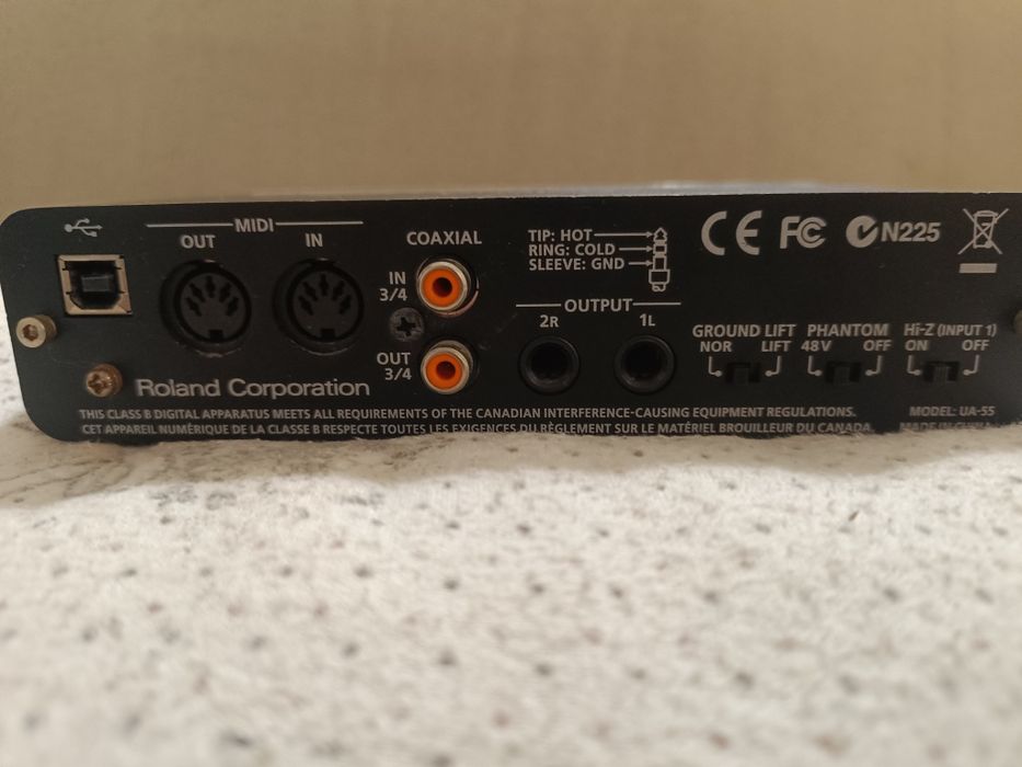 Roland UA-55 Quad Interface