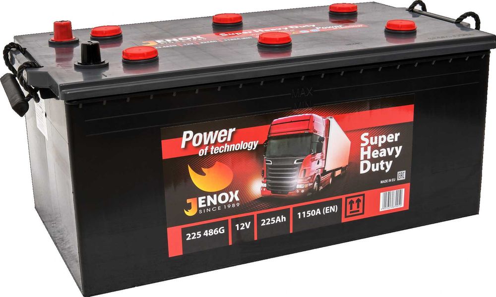 Akumulator Jenox SHD 12V 225ah 1150a P+ Radom - Dowóz kraj