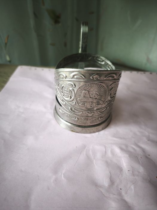 Подстаканник мельхиор