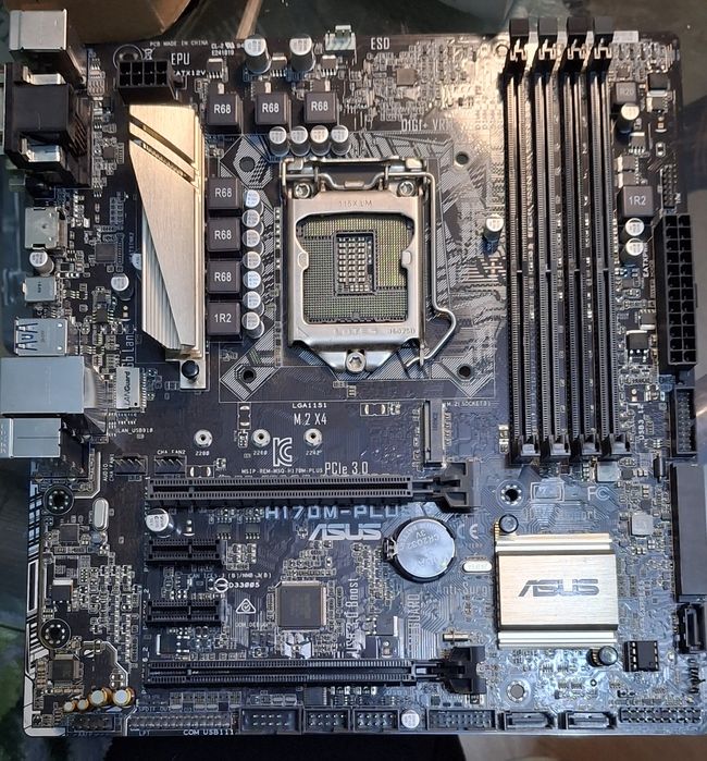 Продам материнку Asus H170M-Plus сокет 1151