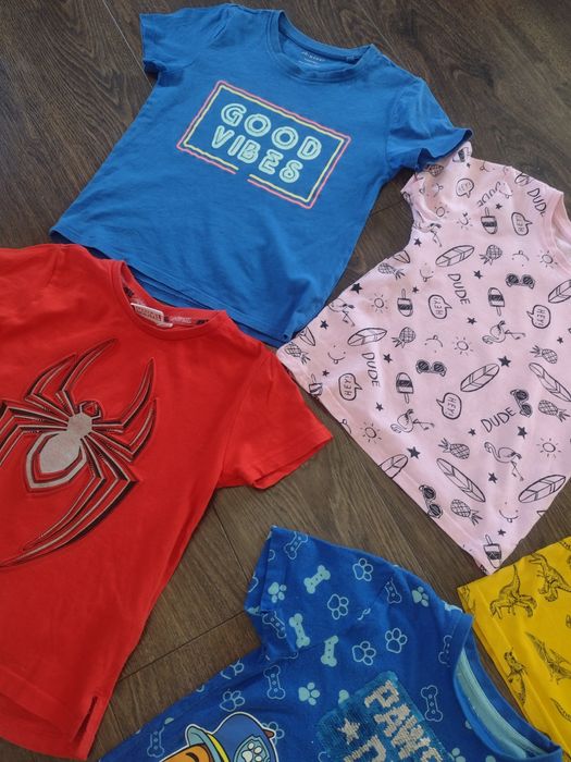 Koszulki 4/5lat krótki rękaw