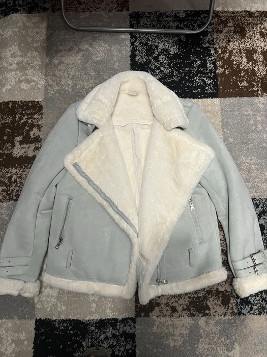 Штучна дублянка на хутрі