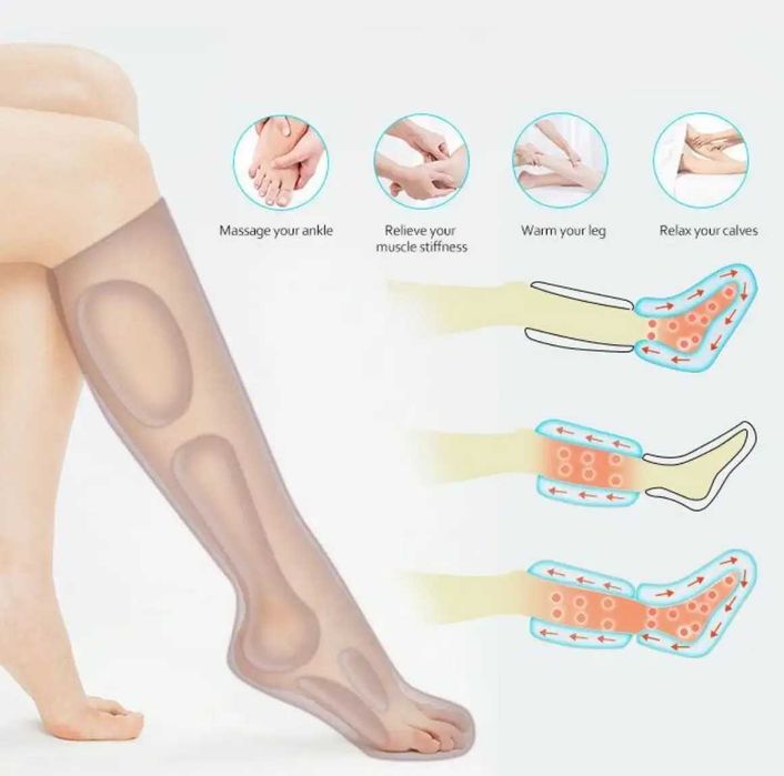 масажер для ніг UPGRADE для лімфодренажу ніг