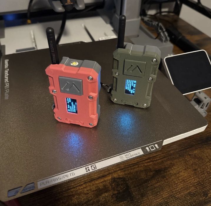 MeshTac - Meshtastic Tactical корпус для Heltec V3