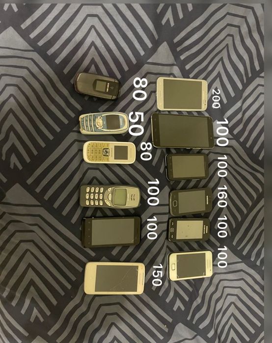 Кнопочні телефони (на запчастини)