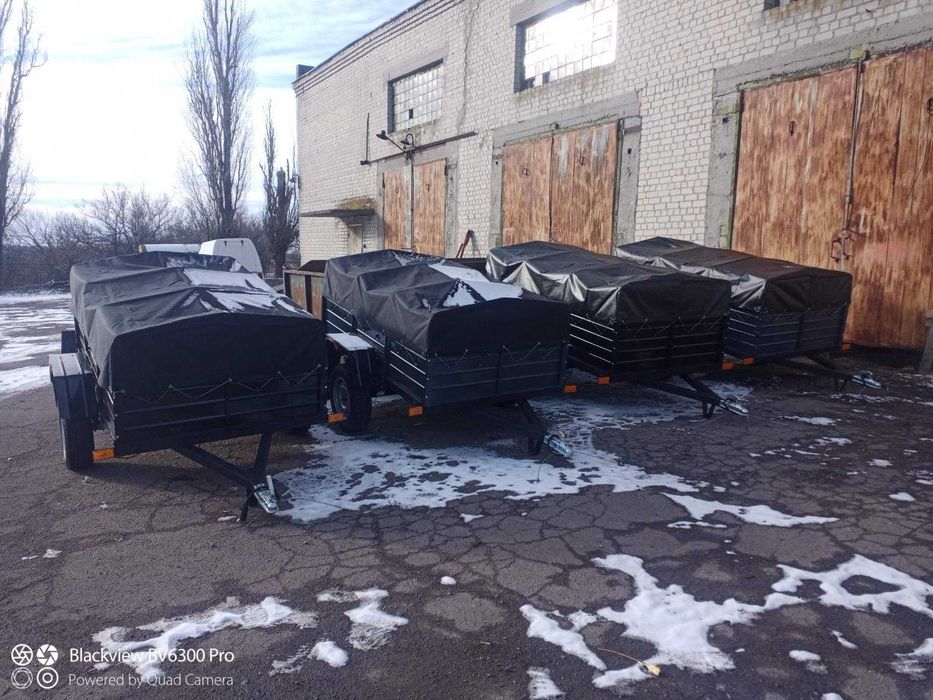 Новий причіп ПА 23 зібраний з Доставкою в Миргород