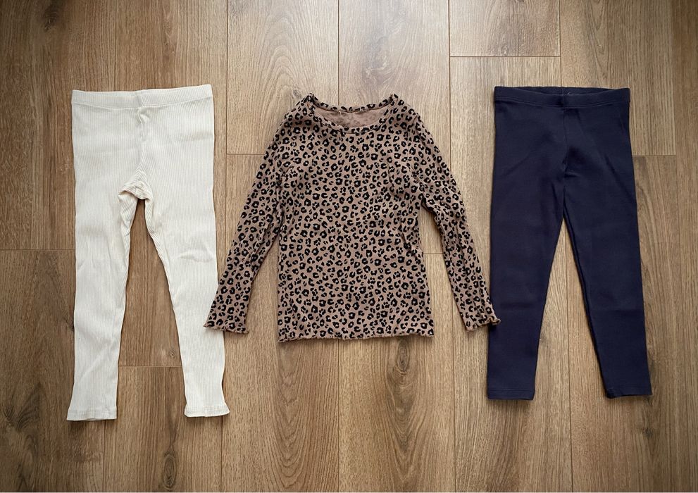 Піжама комтюм на дівчинку, хлопчика zara,hm 110,122,128 лосини і кофта