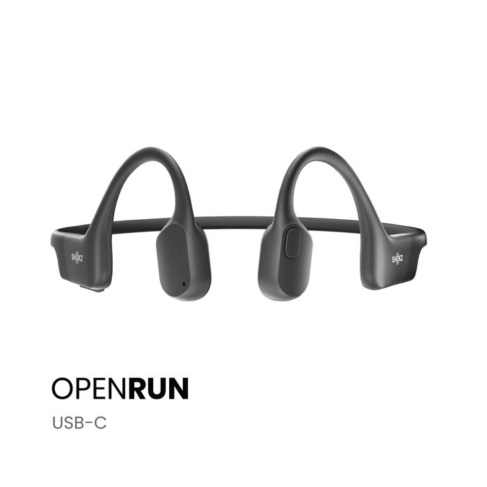 Auriculares de Desporto "Orelhas Livres" OpenRun USB-C Preto